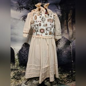 pastel Goth Lolita removable neck ruffle perfume bottle blush pink dress…